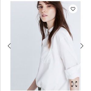 Madewell Drapey Oversized Boyshirt